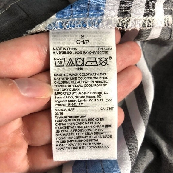 GAP Body Stripe Lounge Top NWT Size Small - Picture 11 of 12